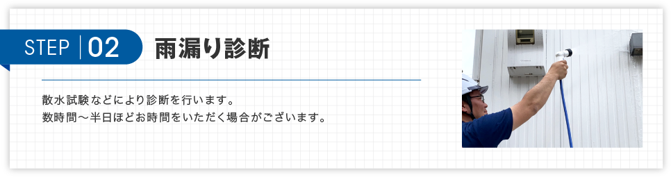 雨漏り診断